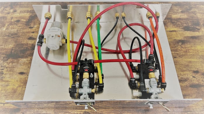 Hicks T6 color coded wiring trailer piping